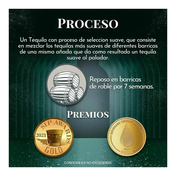 Tequila Blanco Gran Centenario Plata - 950 ml