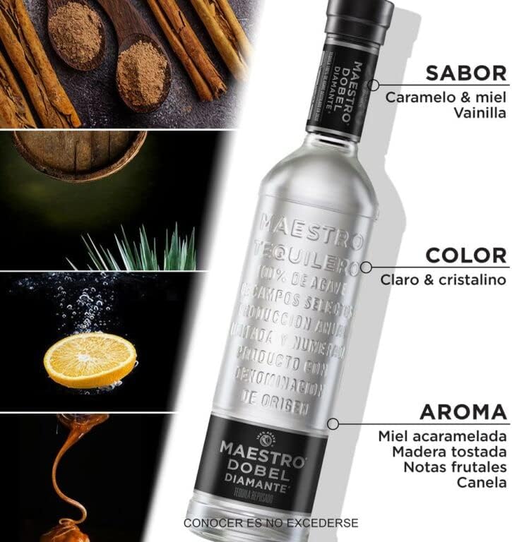Maestro Dobel Tequila Diamante 700Ml