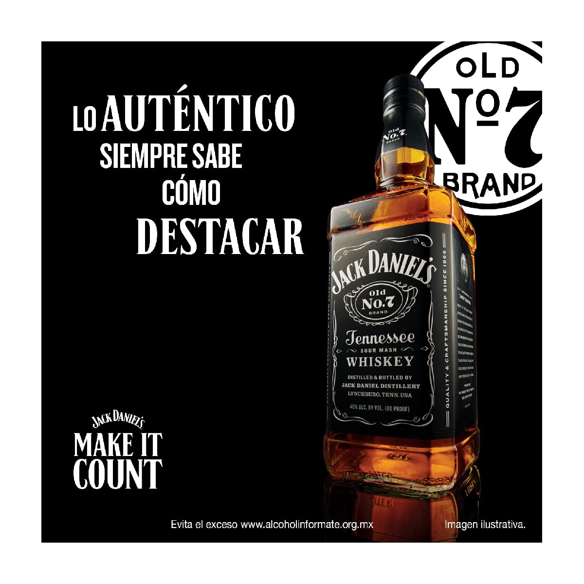 Jack Daniel's Old No.7 Whisky 700 ml